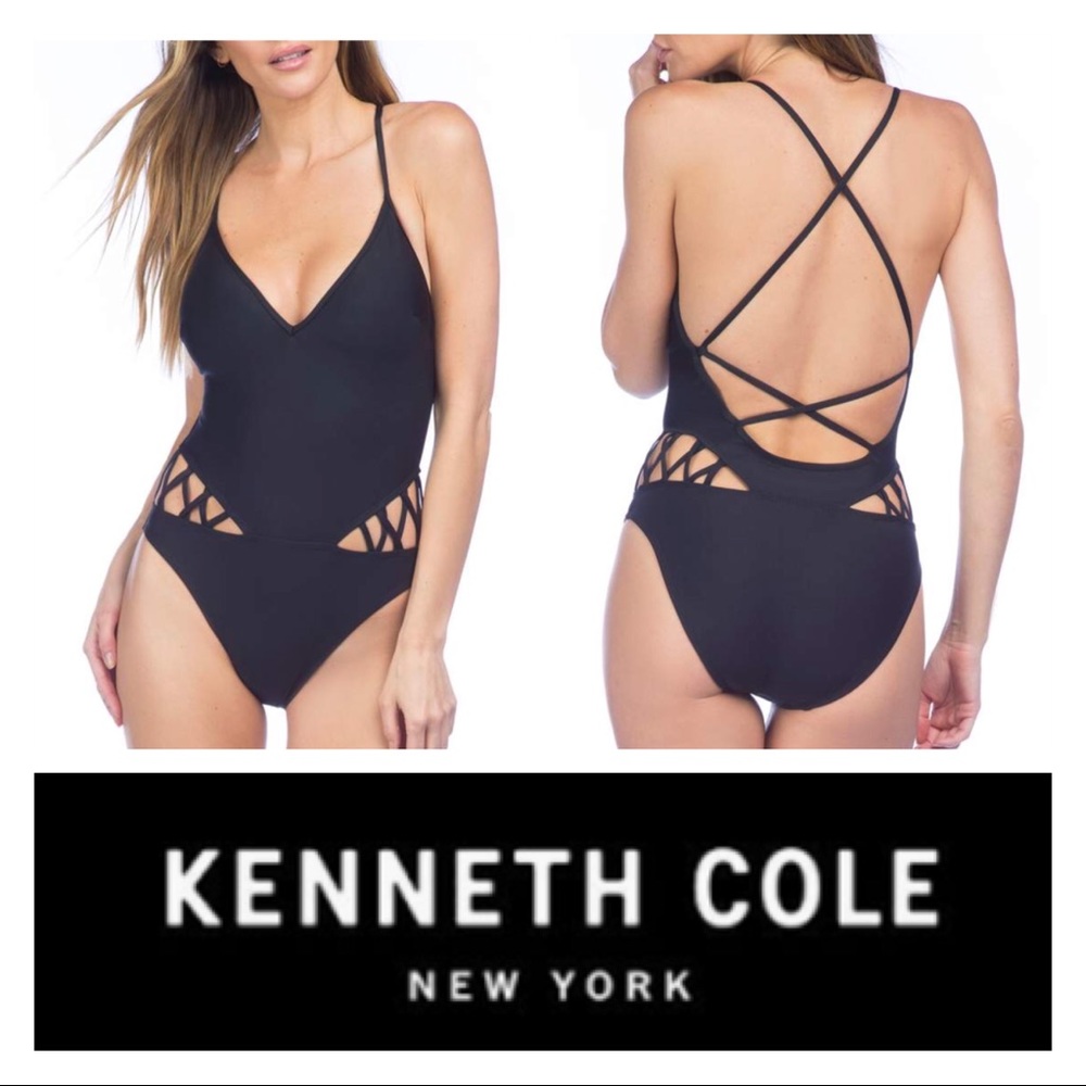 Kenneth Cole Sexy Solid One-Piece